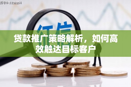 桂平贷款推广策略解析，如何高效触达目标客户