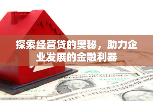 桂平探索经营贷的奥秘，助力企业发展的金融利器
