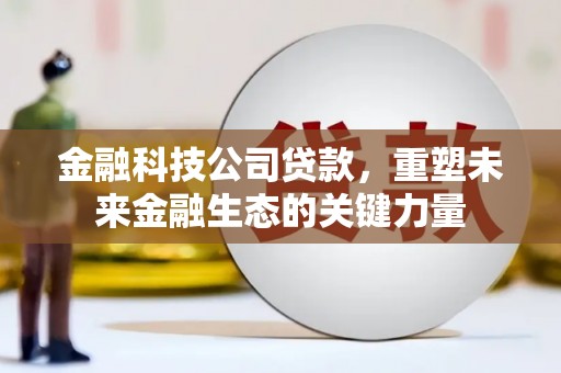 桂平金融科技公司贷款，重塑未来金融生态的关键力量
