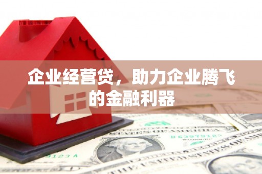 桂平企业经营贷，助力企业腾飞的金融利器