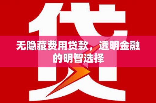 桂平无隐藏费用贷款，透明金融的明智选择