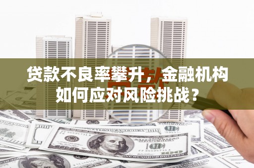 桂平贷款不良率攀升，金融机构如何应对风险挑战？