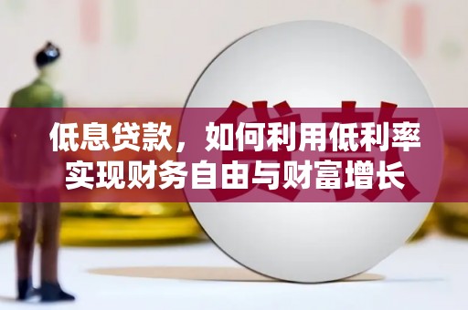 桂平低息贷款，如何利用低利率实现财务自由与财富增长
