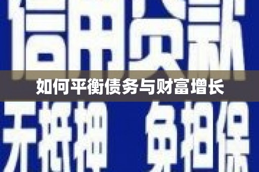 桂平如何平衡债务与财富增长
